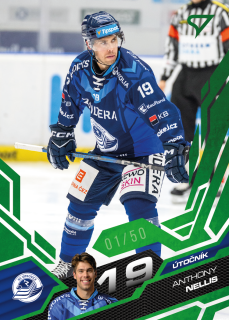 Nellis Anthony Emerald Green 21/50 Tipsport extraliga 25/26 #213