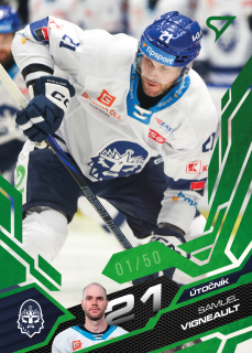 Vigneault Samuel Emerald Green 16/50 Tipsport extraliga 25/26 #234