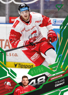 Černý Tomáš Emerald Green 08/50 Tipsport extraliga 25/26 #237