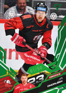 Ondrušek Jiří Emerald Green 26/50 Tipsport extraliga 25/26 #239