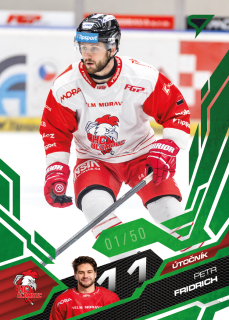 Fridrich Petr Emerald Green 41/50 Tipsport extraliga 25/26 #245
