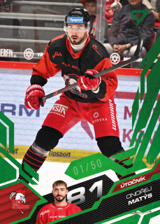Matýs Ondřej Emerald Green 04/50 Tipsport extraliga 25/26 #248