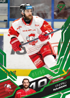 Najman Ondřej Emerald Green 21/50 Tipsport extraliga 25/26 #250