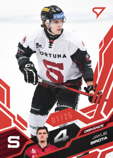 Sirota Jakub Ruby Red 14/25 Tipsport extraliga 25/26 #45