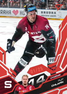 Chlapík Filip Ruby Red 15/25 Tipsport extraliga 25/26 #47