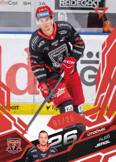 Jergl Aleš Ruby Red 3/25 Tipsport extraliga 25/26 #63