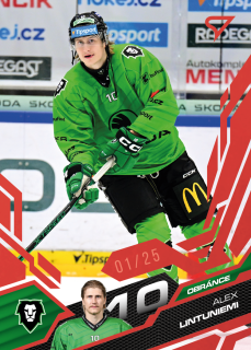 Lintuniemi Alex Ruby Red 12/25 Tipsport extraliga 25/26 #112