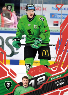 Fořt Tomáš Ruby Red 24/25 Tipsport extraliga 25/26 #117