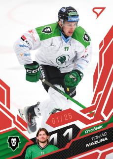 Mazura Tomáš Ruby Red 12/25 Tipsport extraliga 25/26 #121