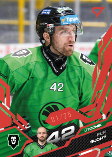 Suchý Filip Ruby Red 23/25 Tipsport extraliga 25/26 #125