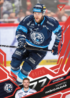 Faško-Rudáš Martin Ruby Red 13/25 Tipsport extraliga 25/26 #188