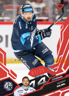 Musil Adam Ruby Red 12/25 Tipsport extraliga 25/26 #190