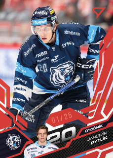 Pytlík Jaromír Ruby Red 7/25 Tipsport extraliga 25/26 #194