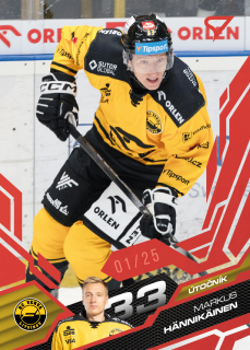 Hännikäinen Markus Ruby Red 4/25 Tipsport extraliga 25/26 #156