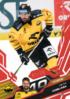 Koblasa Petr Ruby Red 25/25 Tipsport extraliga 25/26 #160