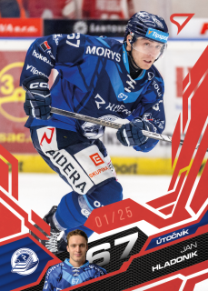 Hladoník Jan Ruby Red 18/25 Tipsport extraliga 25/26 #209