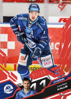 Kalus Marek Ruby Red 1/25 Tipsport extraliga 25/26 #211