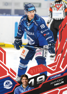 Řehák František Ruby Red 20/25 Tipsport extraliga 25/26 #214