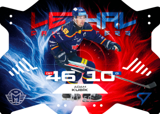 Kubík Adam Lethal Canoneers Misty Silver 02/50 Tipsport Extraliga 25/26 LC-11