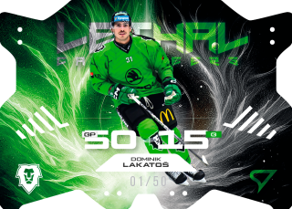 Lakatoš Dominik Lethal Canoneers Misty Silver 23/50 Tipsport Extraliga 25/26 LC-13