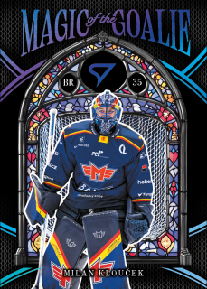 Klouček Milan Magic of the Goalie Sky Blue 43/50 Tipsport extraliga 25/26 #MG-07