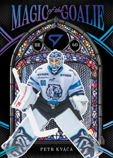 Kváča Petr Magic of the Goalie Sky Blue 03/50 Tipsport extraliga 25/26 #MG-14