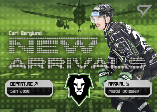 Berglund Carl New Arrivals Tipsport Extraliga 25/26 NA-20