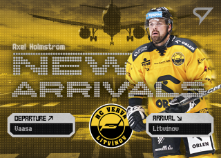 Holmström Axel New Arrivals Tipsport Extraliga 25/26 NA-25