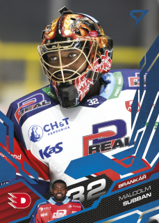 Subban Malcolm Azure Blue Tipsport extraliga 25/26 #260