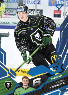 Křepelka Karel Azure Blue Tipsport extraliga 25/26 #303