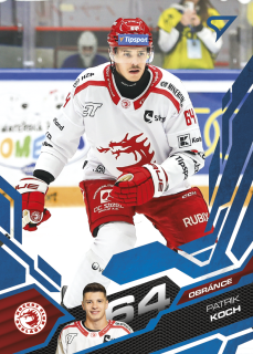 Koch Patrik Azure Blue Tipsport extraliga 25/26 #310