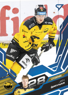 Šprynar Jan Azure Blue Tipsport extraliga 25/26 #322
