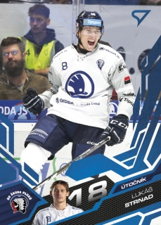 Strnad Lukáš Azure Blue Tipsport extraliga 25/26 #329