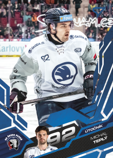 Teplý Michal Azure Blue Tipsport extraliga 25/26 #330