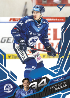 Maciaś Krzysztof Azure Blue Tipsport extraliga 25/26 #343