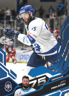 Piskáček Jan Azure Blue Tipsport extraliga 25/26 #347