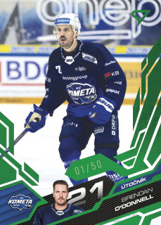 O´Donnel Brendan Emerald Green 34/50 Tipsport extraliga 25/26 #259