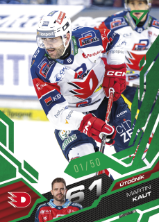 Kaut Martin Emerald Green 13/50 Tipsport extraliga 25/26 #266