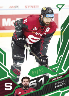 Horák Roman Emerald Green 26/50 Tipsport extraliga 25/26 #272