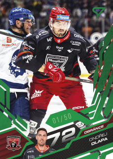 Dlapa Ondřej Emerald Green 49/50 Tipsport extraliga 25/26 #277