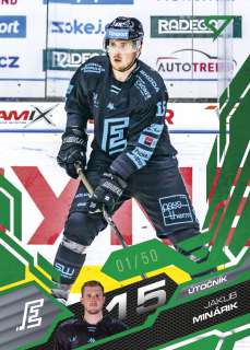 Minárik Jakub Emerald Green 26/50 Tipsport extraliga 25/26 #293