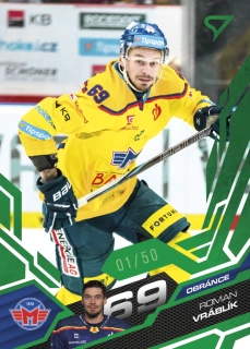 Vráblík Roman Emerald Green 10/50 Tipsport extraliga 25/26 #295