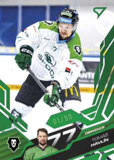 Havlín Tomáš Emerald Green 6/50 Tipsport extraliga 25/26 #302