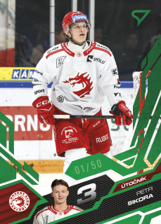 Sikora Petr Emerald Green 39/50 Tipsport extraliga 25/26 #314