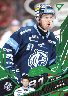 Jansa Filip Emerald Green 24/50 Tipsport extraliga 25/26 #335