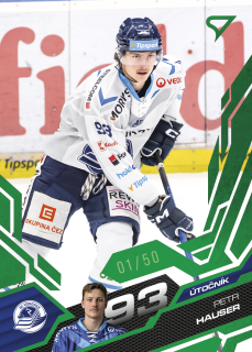 Hauser Petr Emerald Green 45/50 Tipsport extraliga 25/26 #342