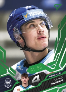 Vandas Tomáš Emerald Green 14/50 Tipsport extraliga 25/26 #348