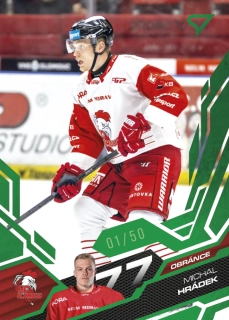 Hrádek Michal Emerald Green 30/50 Tipsport extraliga 25/26 #353