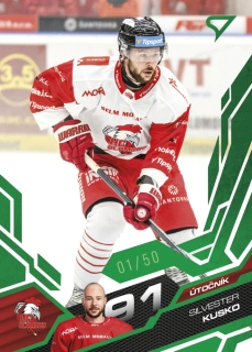 Kusko Silvester Emerald Green 27/50 Tipsport extraliga 25/26 #358