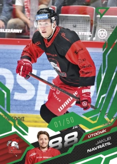 Navrátil Jakub Emerald Green 41/50 Tipsport extraliga 25/26 #360
